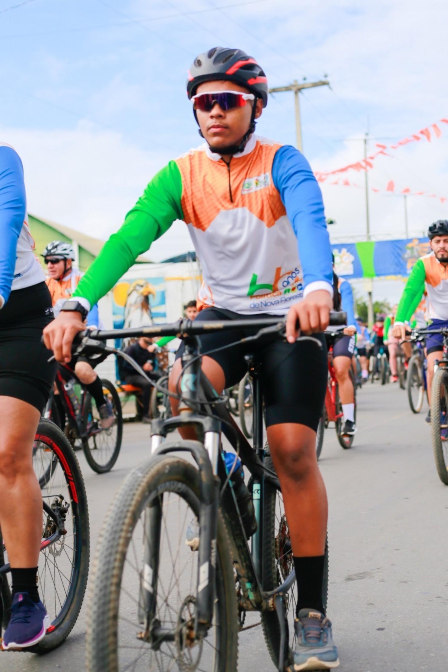 Eco Pedal reúne ciclistas de toda a região durante as festividades de 66 anos de Nova Floresta