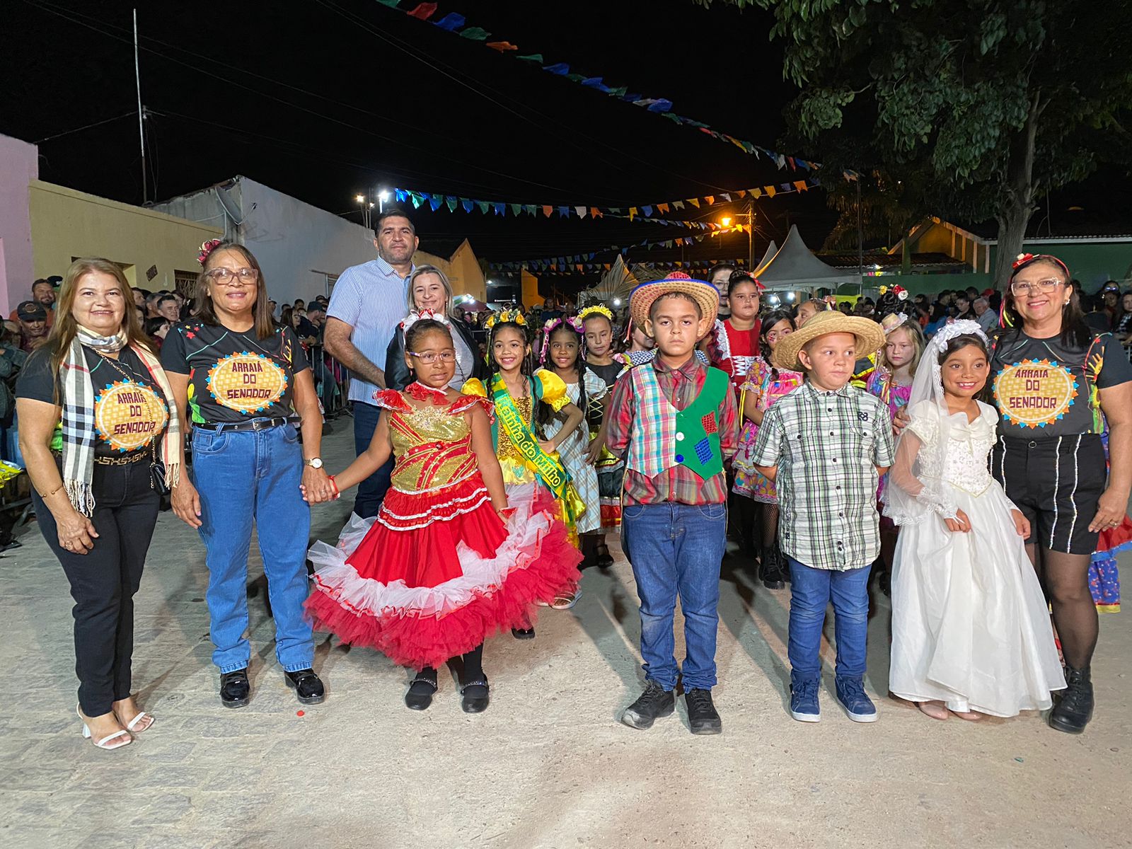 Prefeitura Municipal de Nova Floresta realiza São João de Bairros na Escola Senador Rui Carneiro
