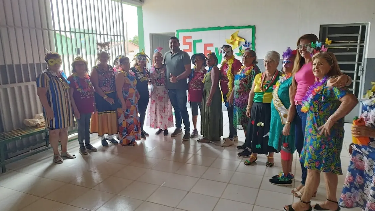 Prefeitura de Nova Floresta promove bloco de Carnaval do Projeto Viver Bem