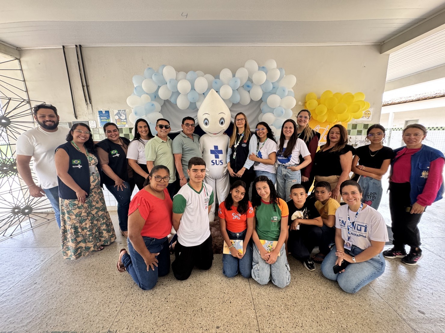 Nova Floresta recebe equipe do Estado para intensificação da campanha de vacinação contra o sarampo