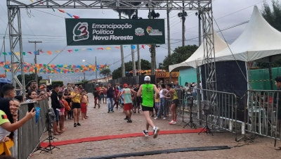 Prefeitura de Nova Floresta realiza Corrida de Rua de Emancipação