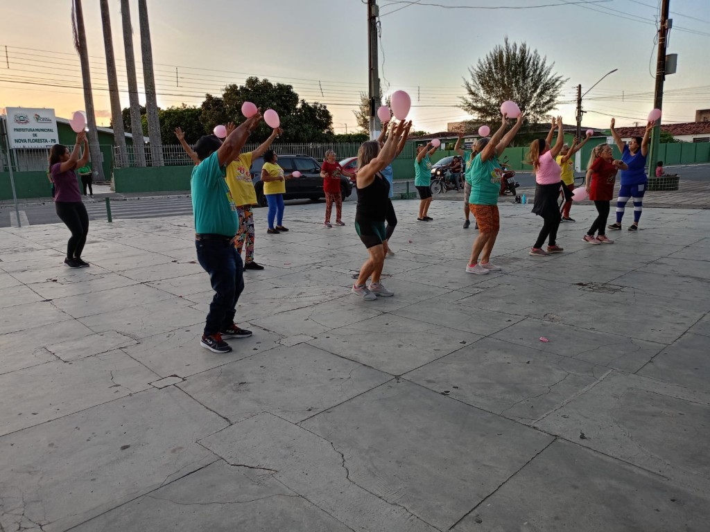 Prefeitura de Nova Floresta realiza Encerramento das ações do Outubro Rosa no CRAS