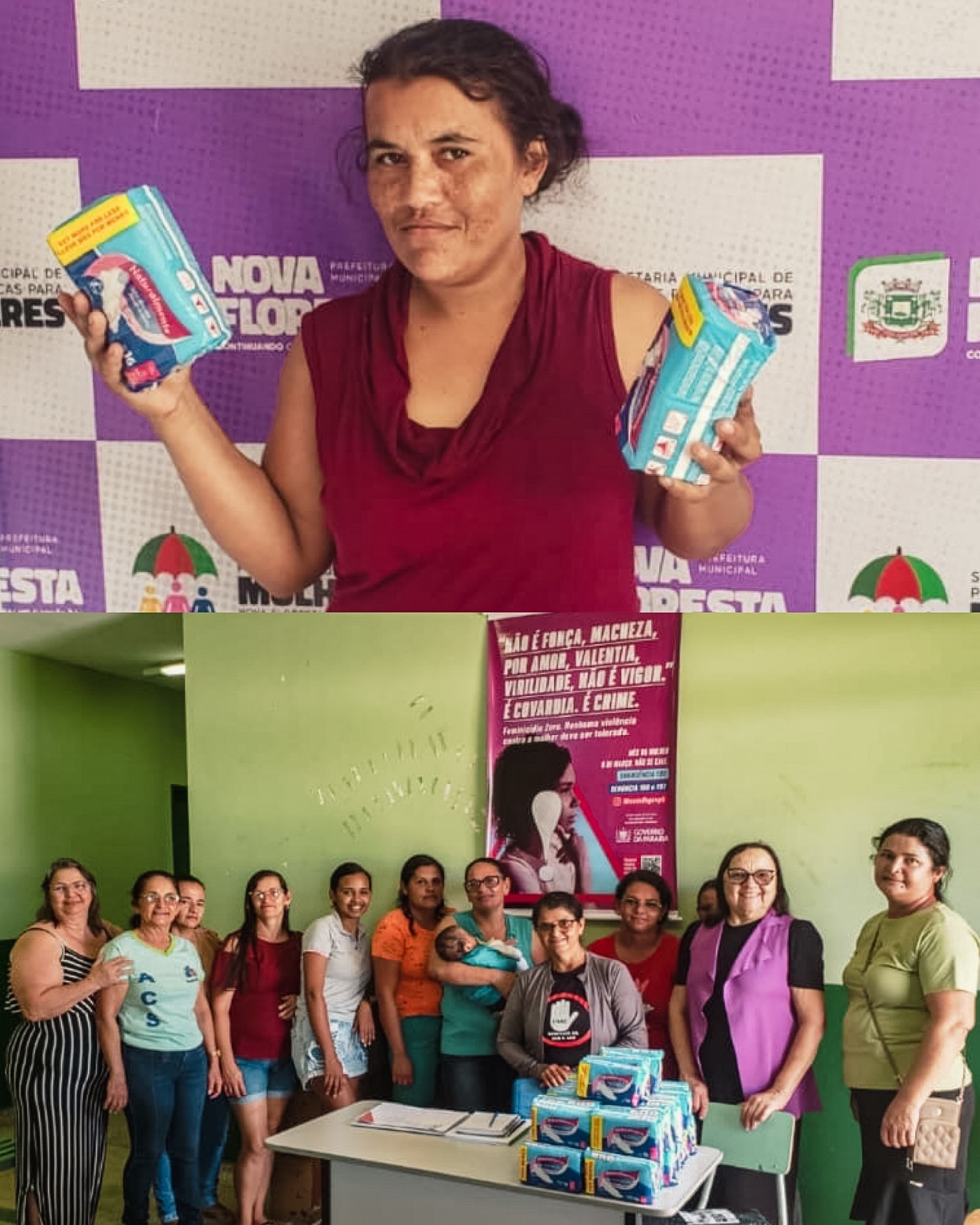 Secretaria da Mulher desenvolve ações que promovem dignidade, saúde e protagonismo feminino em Nova Floresta