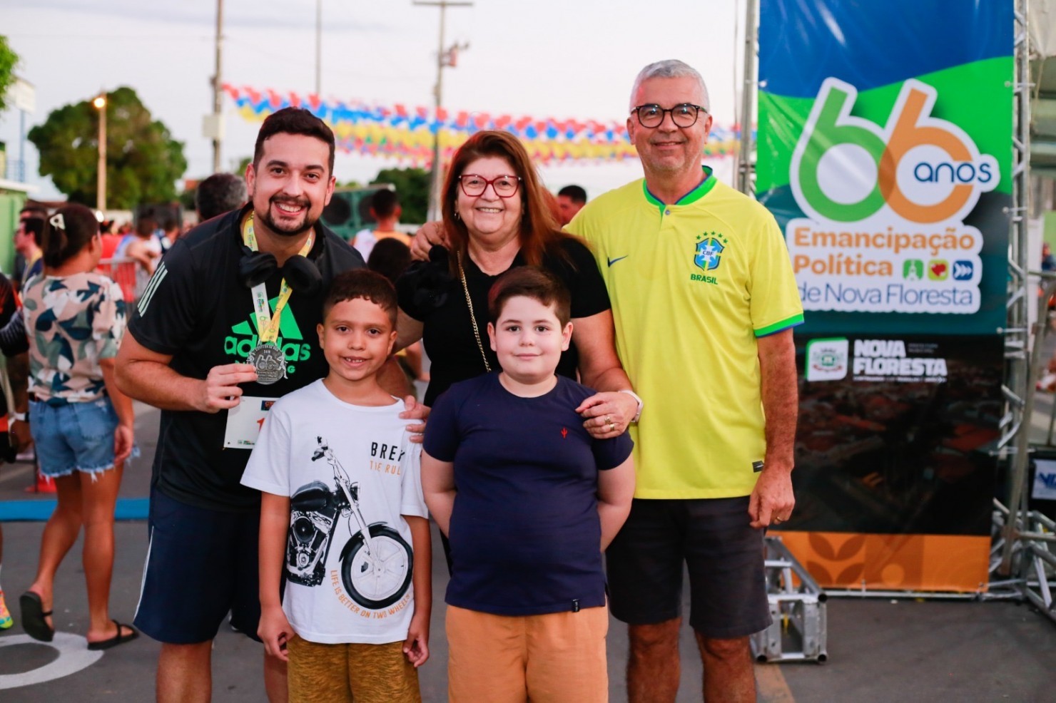 Corrida de Rua marca comemorações pelos 66 anos de Emancipação Política de Nova Floresta