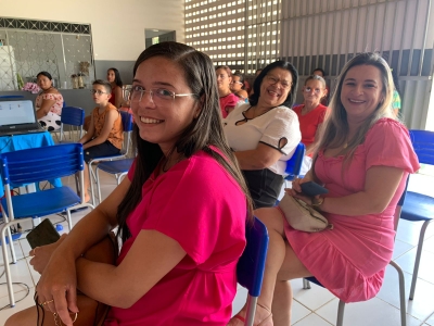 SECRETARIA DE ASSISTENCIAL SOCIAL REALIZA CHÁ DAS MULHERES, EM ALUSÃO AO OUTUBRO ROSA