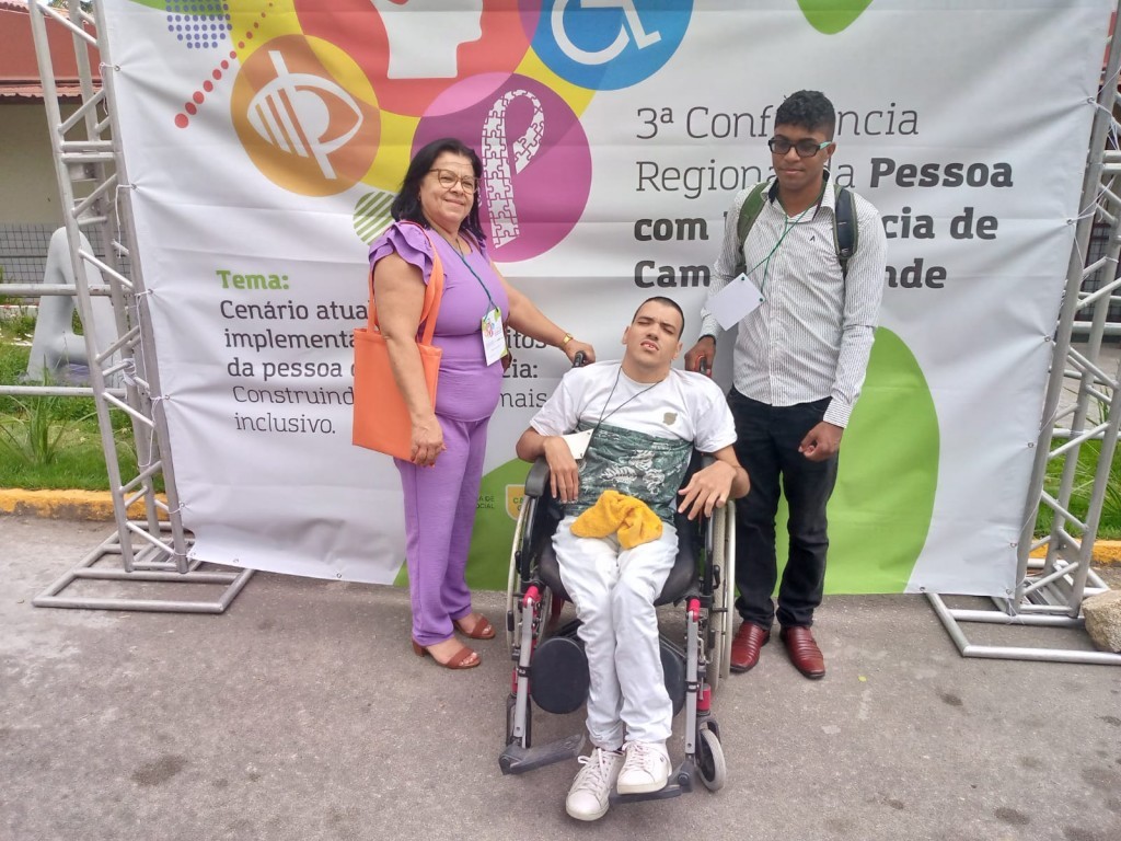 Prefeitura de Nova Floresta participa da 3° conferencia da pessoa com deficiência de Campina Grande.