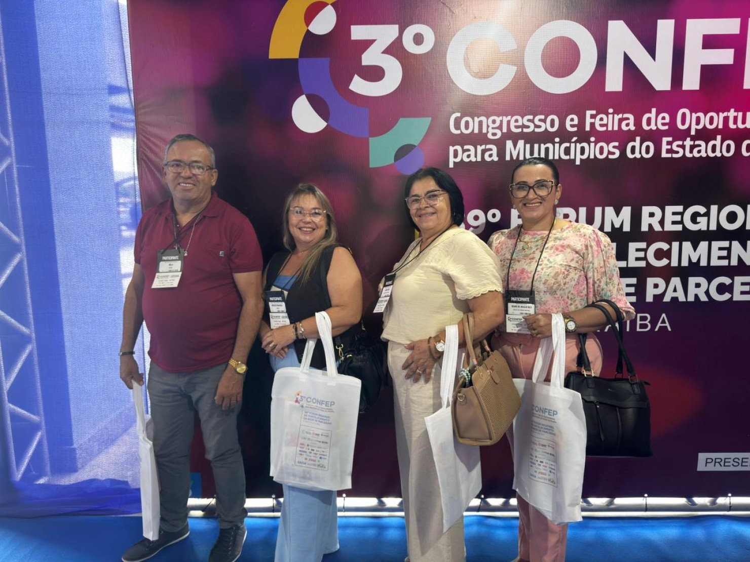 Nova Floresta marca presença no Confep 2026 com participação de servidores e secretários municipais