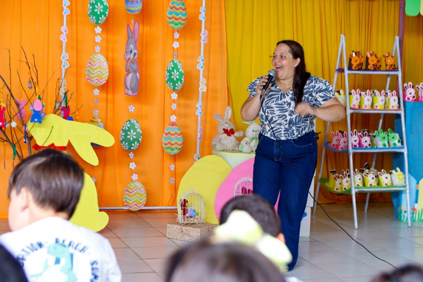 SCFV realiza culminância da Semana da Páscoa com atividades para crianças e adolescentes