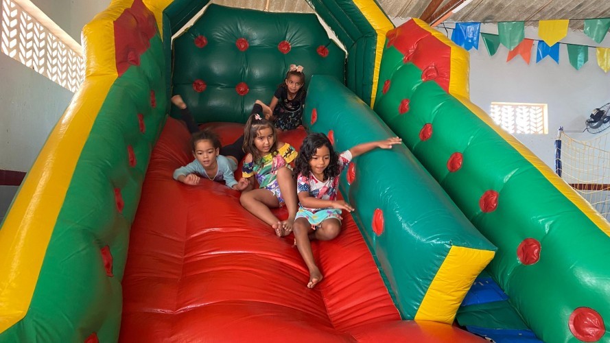 Semana do Bebê - Brinquedoteca do Programa Criança Feliz na Sede do CRAS
