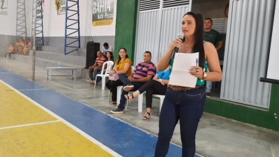 Prefeitura de Nova Floresta realiza reunião com famílias cadastradas no Programa Auxílio Brasil