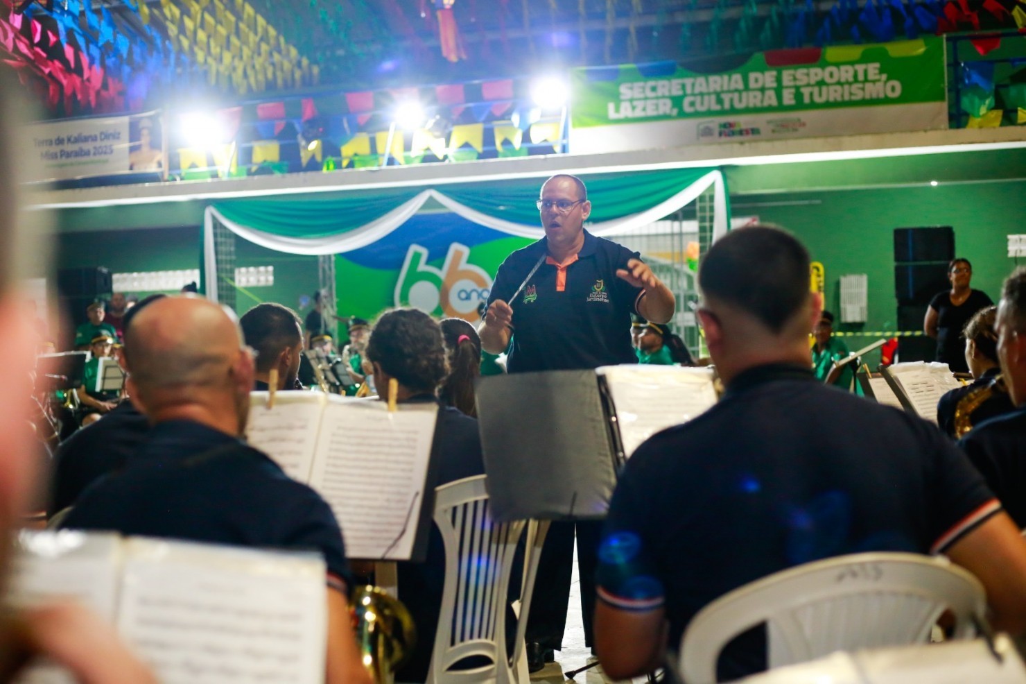 Encontro de Filarmônicas encerra com emoção os 66 anos de Nova Floresta