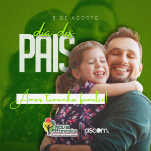 Feliz dia dos pais!