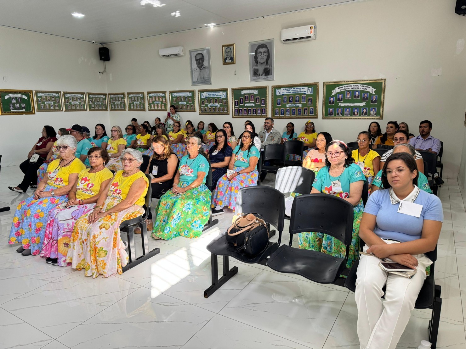 Nova Floresta realiza 2ª Conferência dos Direitos da Pessoa Idosa na Câmara Municipal