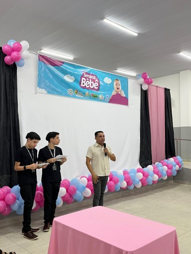 Prefeitura Municipal de Nova Floresta realiza abertura da Semana do Bebê.