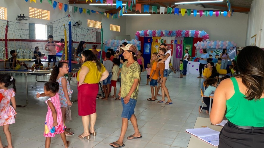 Semana do Bebê - Brinquedoteca do Programa Criança Feliz na Sede do CRAS