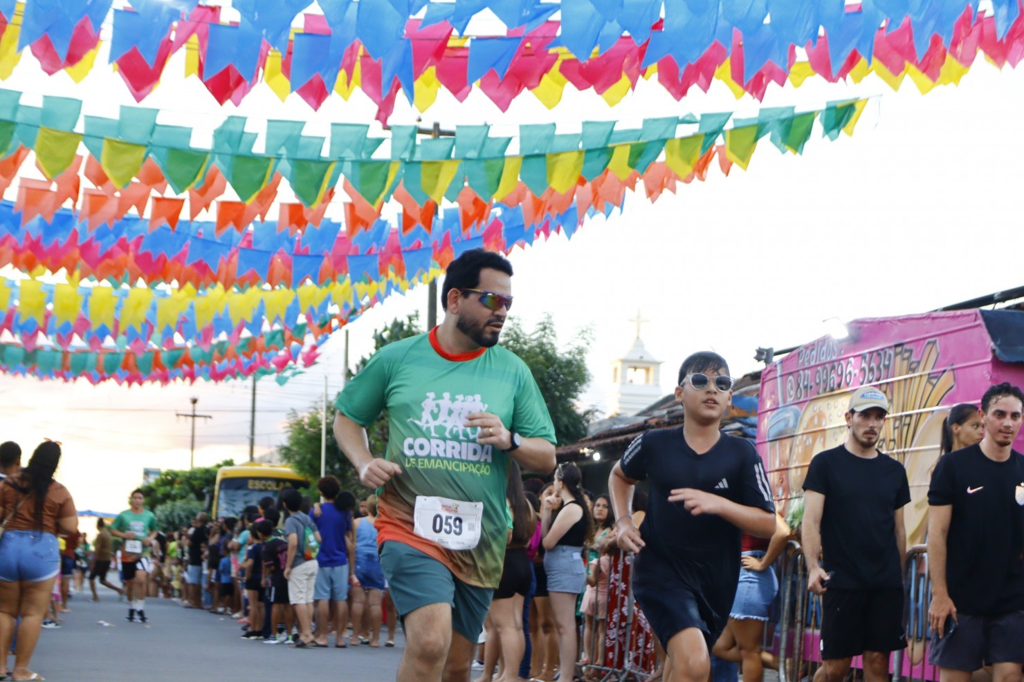 Corrida da Emancipação reúne atletas e movimenta Nova Floresta durante comemoração dos 67 anos do município
