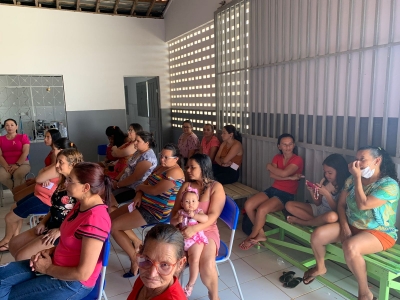 SECRETARIA DE ASSISTENCIAL SOCIAL REALIZA CHÁ DAS MULHERES, EM ALUSÃO AO OUTUBRO ROSA