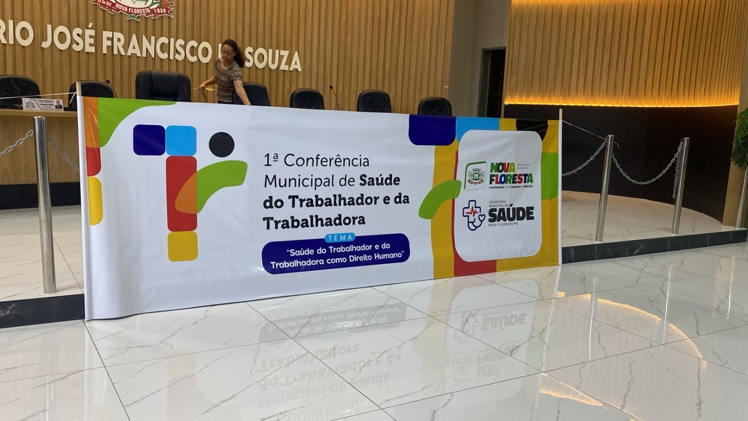 Nova Floresta realiza 1ª Conferência Municipal de Saúde do Trabalhador e da Trabalhadora