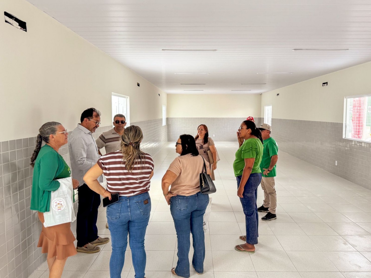 Conselho Municipal de Educação realiza visita técnica às obras da Escola Senador Rui Carneiro, Creche Adália Bezerra e Centro de Administração e Forma