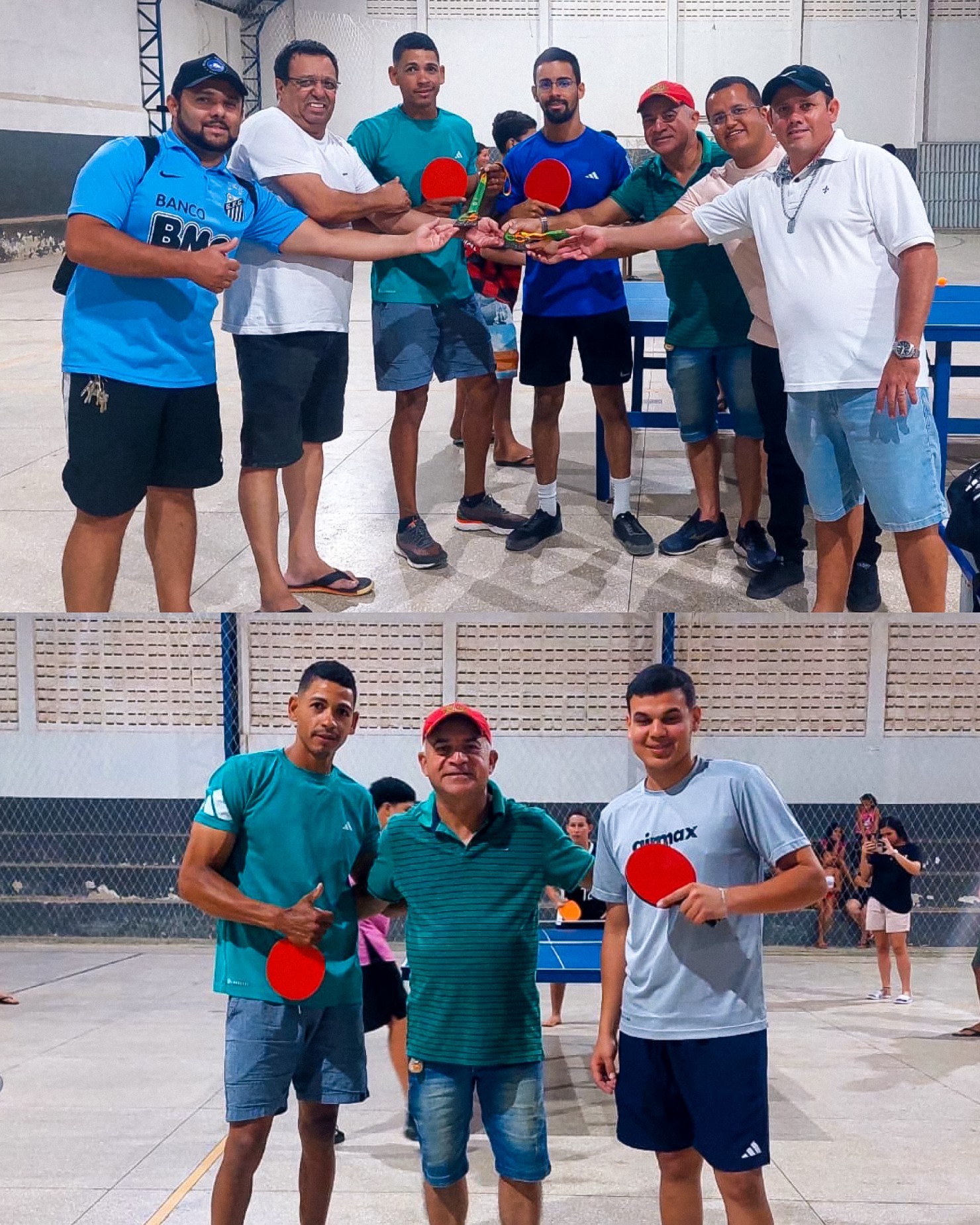 Prefeitura realiza Campeonato de Tênis de Mesa com grande participação no Ginásio José Everaldo dos Santos
