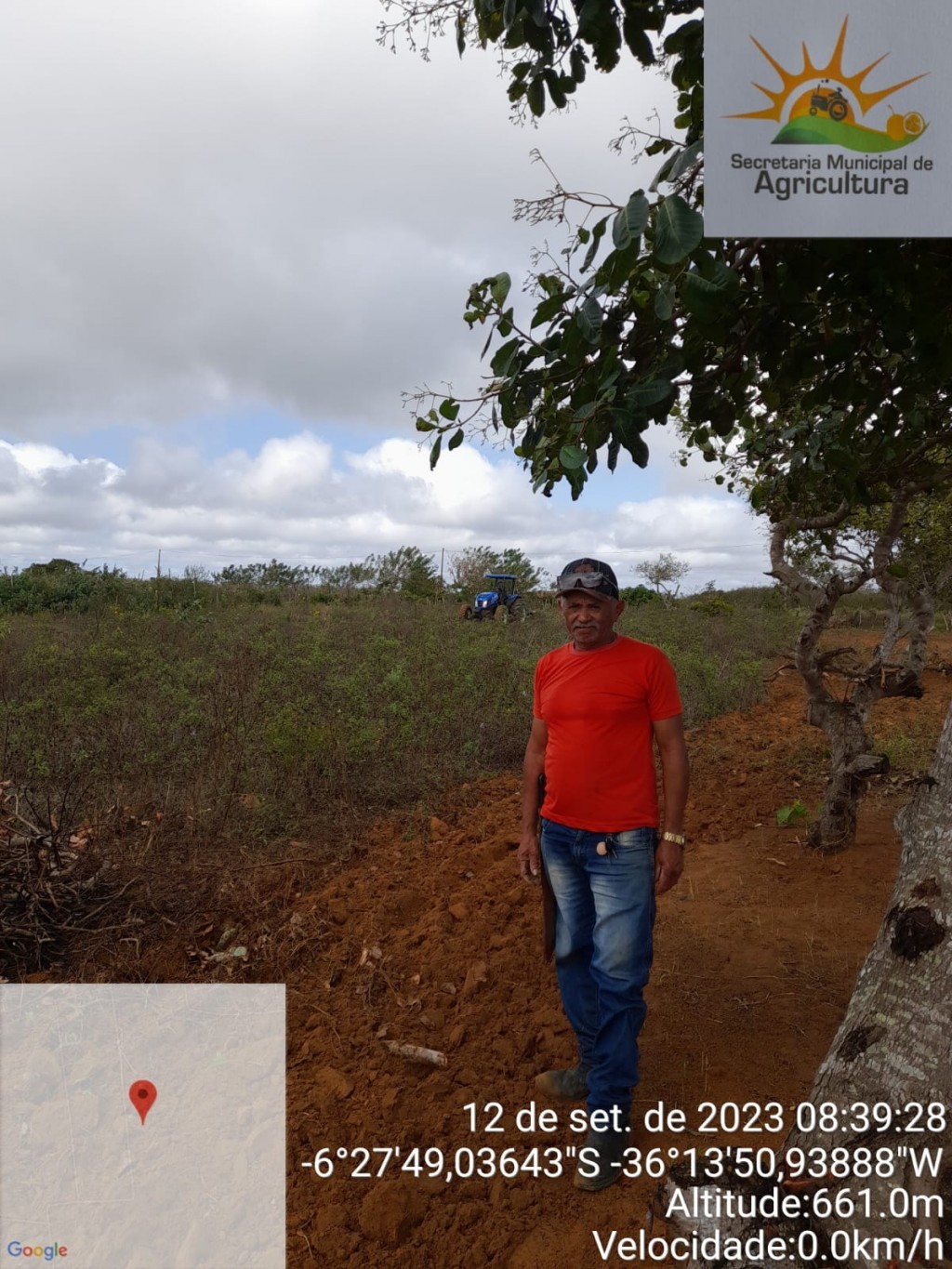 Prefeitura de Nova Floresta retorna os cortes de terra na zona rural
