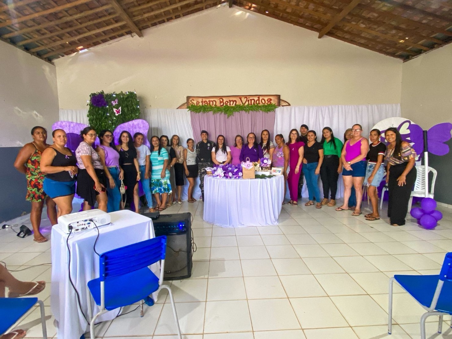 SCFV realiza roda de conversa do Agosto Lilás em Nova Floresta