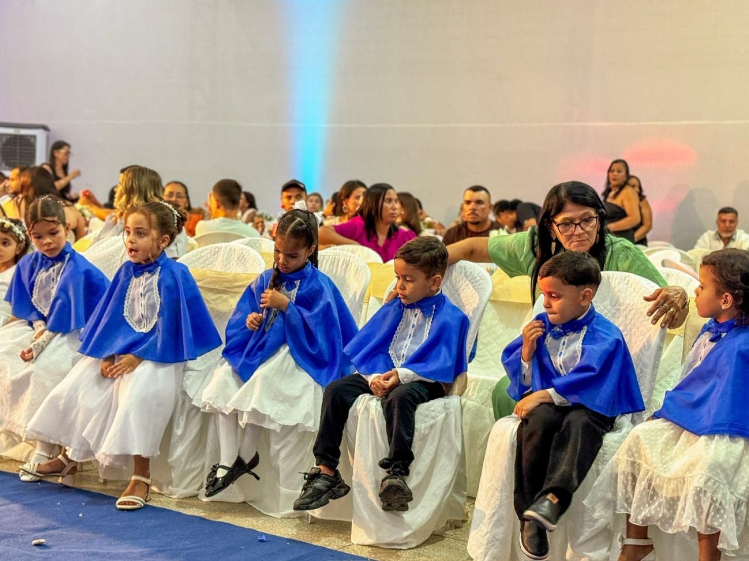 PREFEITURA DE NOVA FLORESTA REALIZA 1° DIA DE FORMATURA