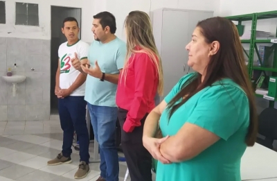 Prefeitura de Nova Floresta se reúne com coordenação do programa PET Saúde