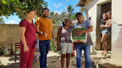 Prefeitura de Nova Floresta realiza entrega de cestas básicas na zona rural do município