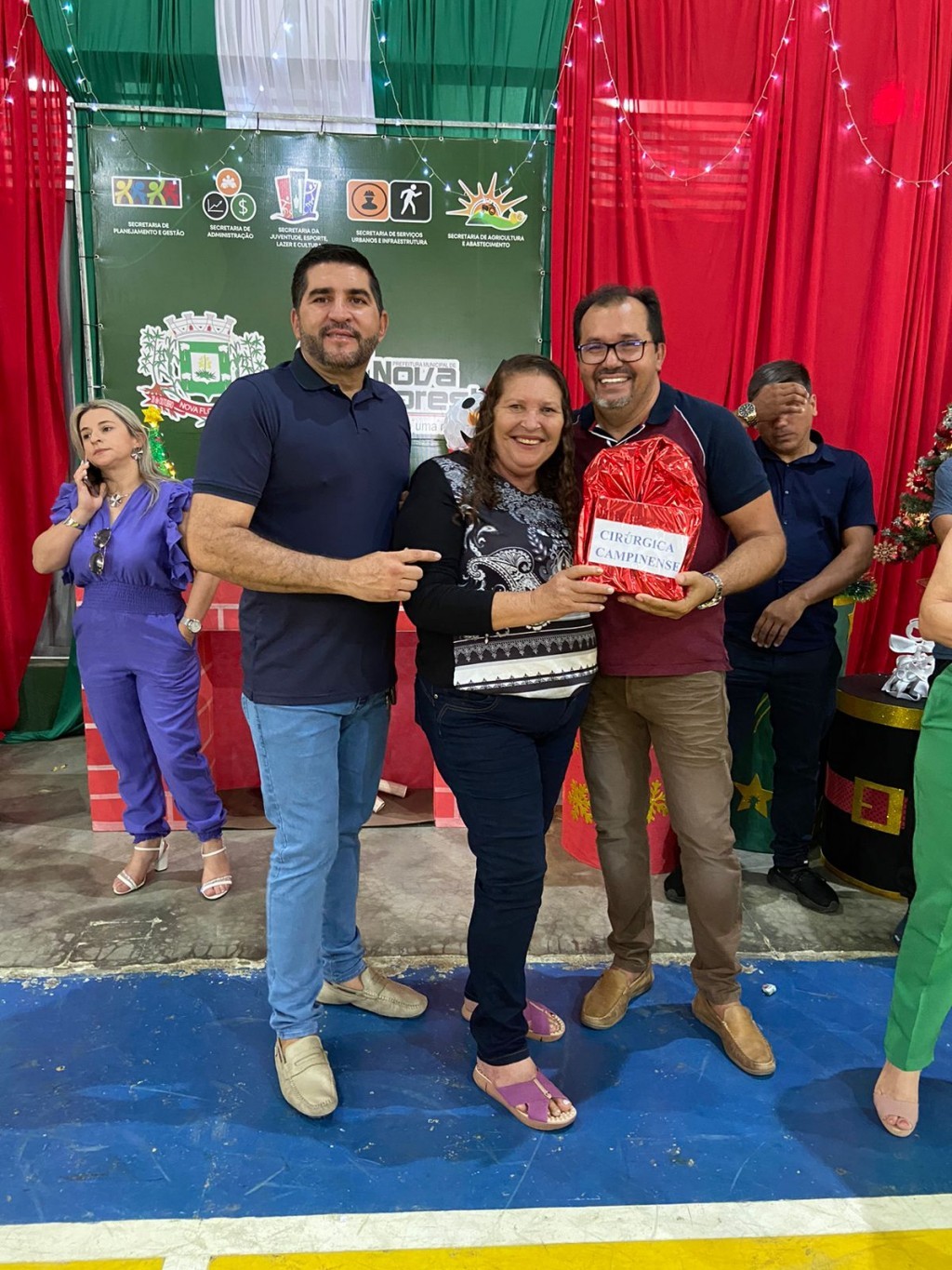 Prefeitura de Nova Floresta realiza café da manhã da confraternização dos servidores.