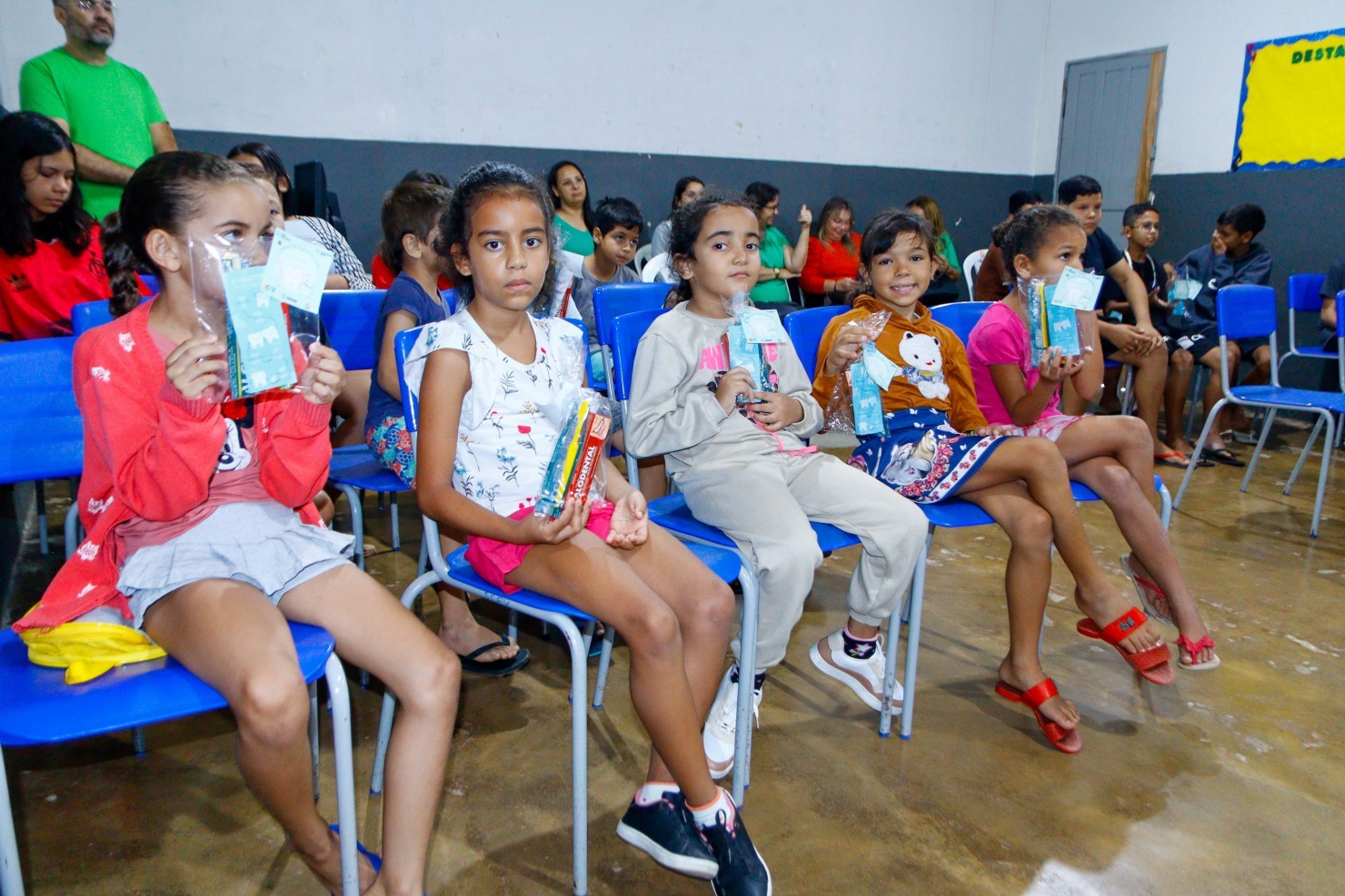CRAS promove “Semana da Higiene e Saúde” com crianças e adolescentes do SCFV e Primeira Infância