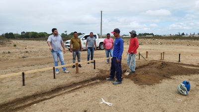 Prefeito Jarson acompanha obras de construção de novo Cemitério