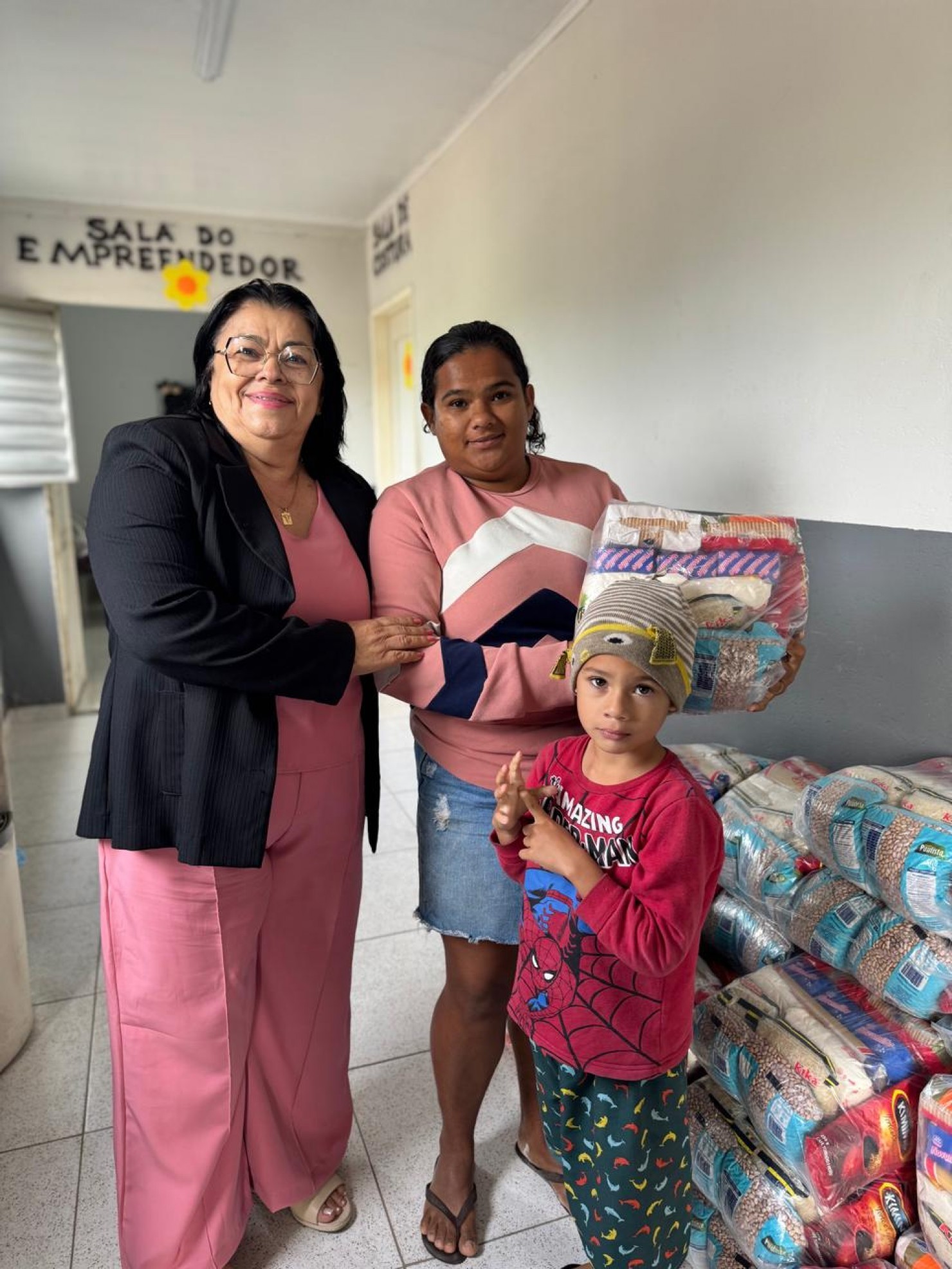 Assistência Social inicia entrega de cestas básicas para famílias em situação de vulnerabilidade