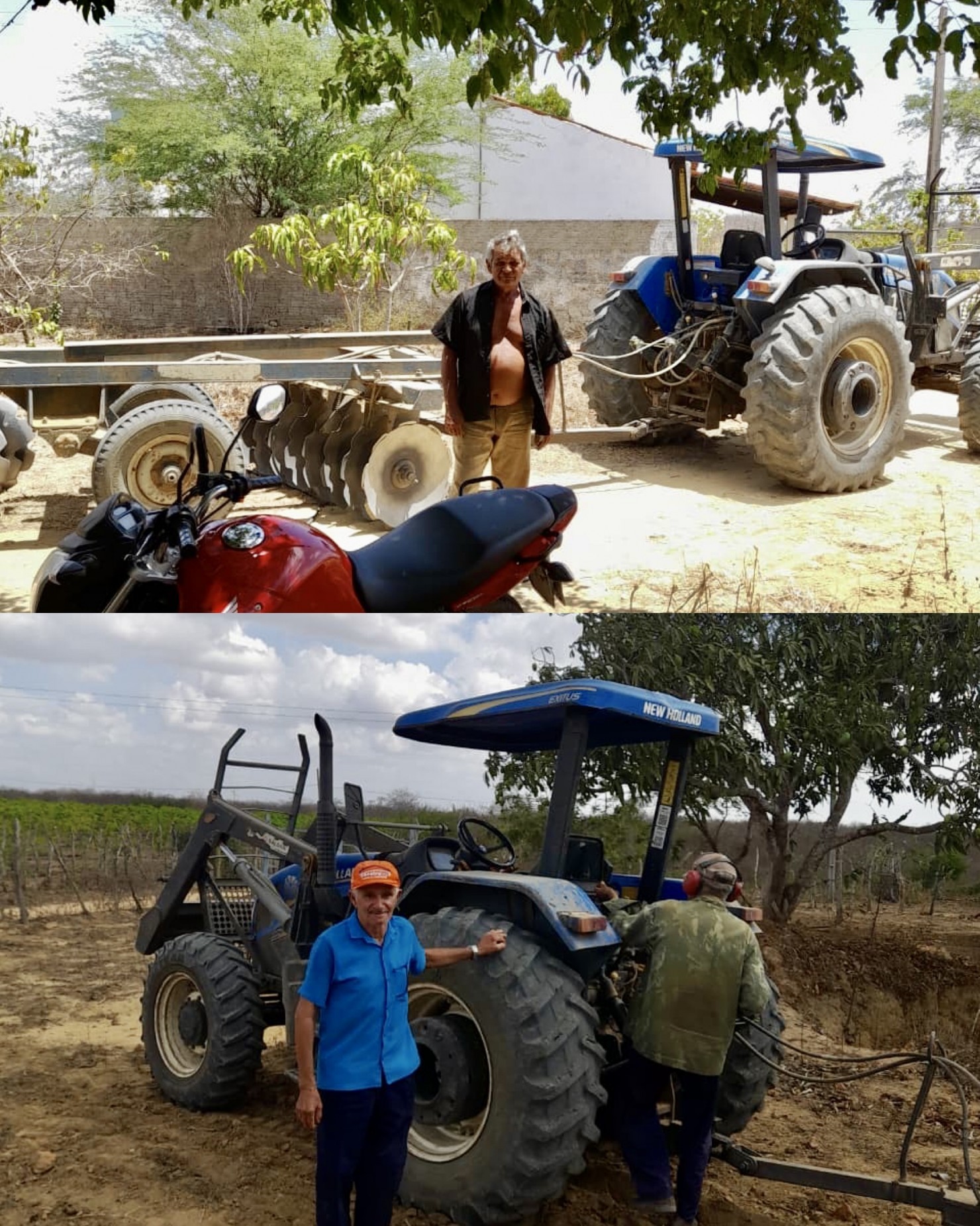 Secretaria de Agricultura e Abastecimento realiza cortes de terra no município