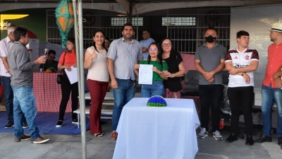 Prefeitura de Nova Floresta entrega equipamentos escolares para escolas e creches da rede municipal de ensino