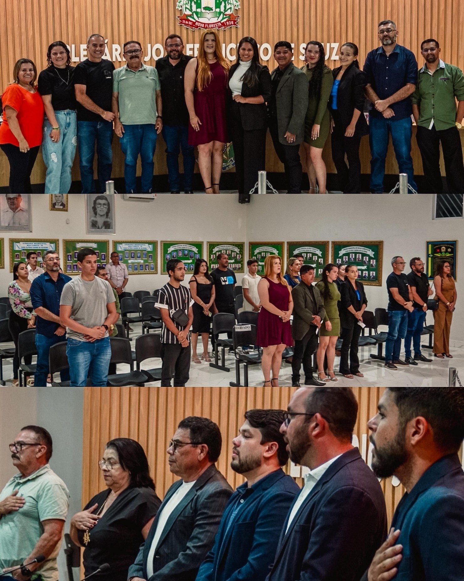 Posse dos Suplentes do Conselho Tutelar é realizada na Câmara Municipal de Nova Floresta