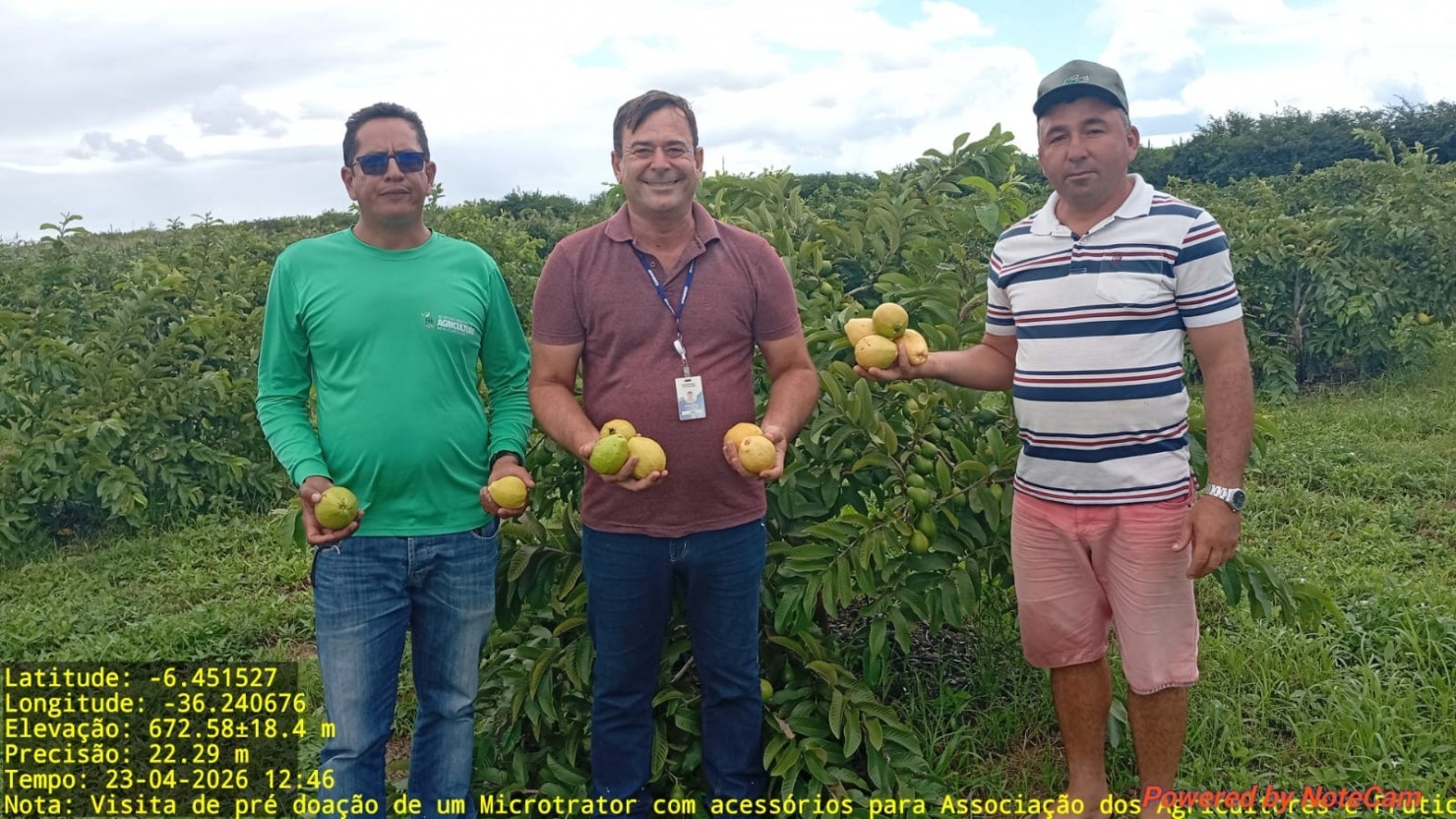 Secretaria de Agricultura promove reunião com agricultores e realiza visitas na zona rural de Nova Floresta