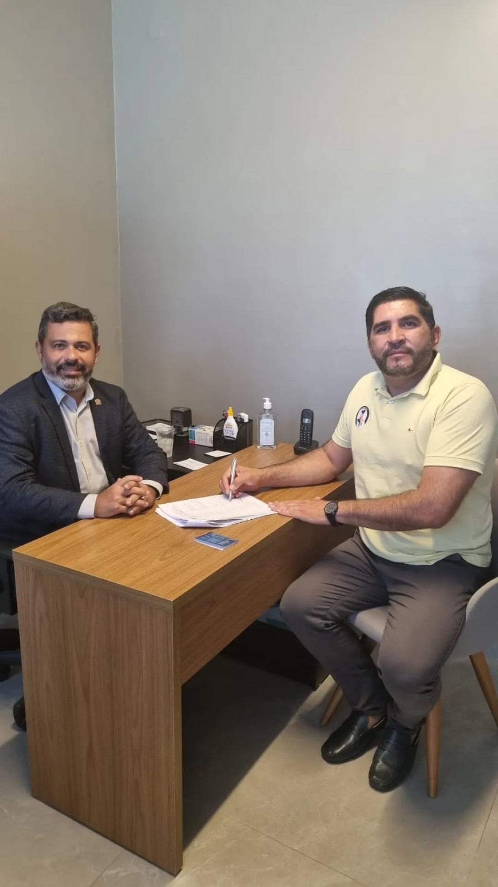 O Prefeito Jarson Santos participou da eleição da Federação das Associações dos Municípios da Paraíba (FAMUP)