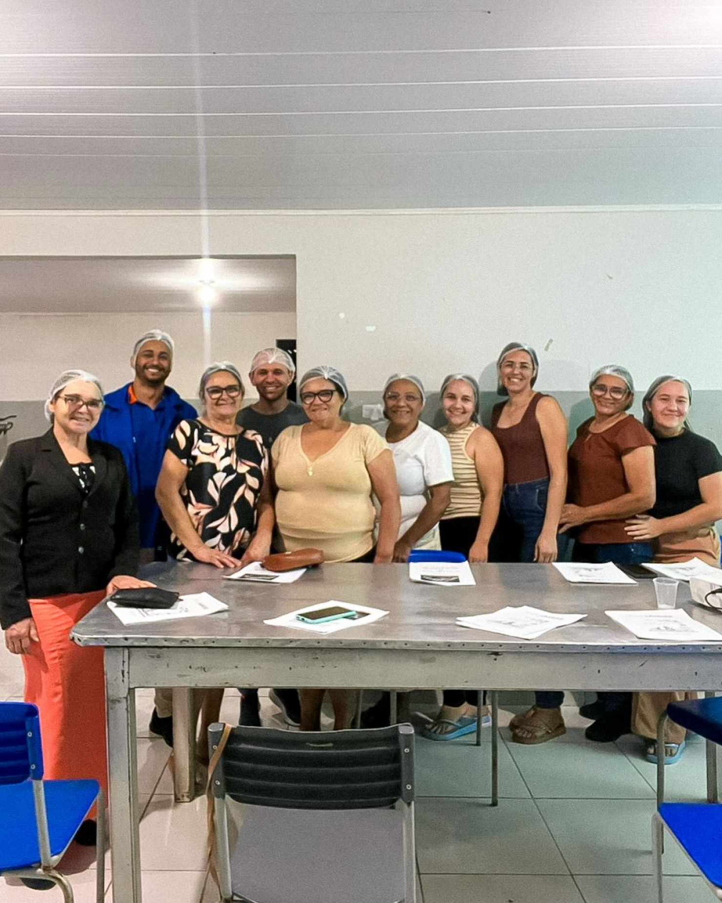 Capacitação em Boas Práticas de Manipulação de Alimentos é realizada para funcionárias do Centro de Alimentação Escolar e da Unidade Mista