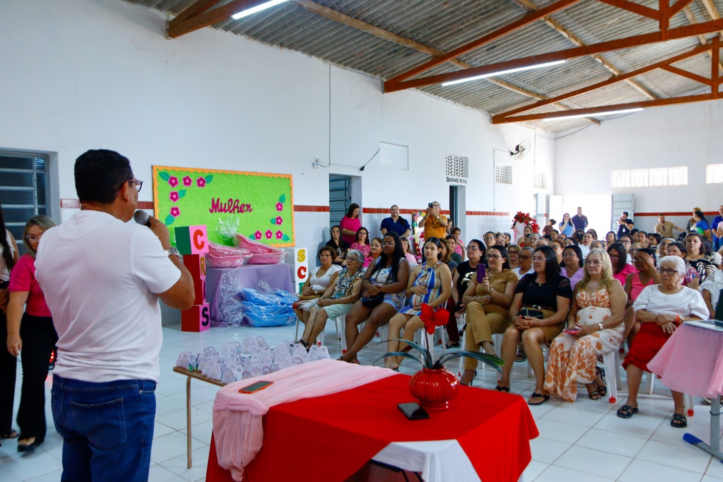 Assistência Social promove palestra em alusão ao Dia Internacional da Mulher em Nova Floresta