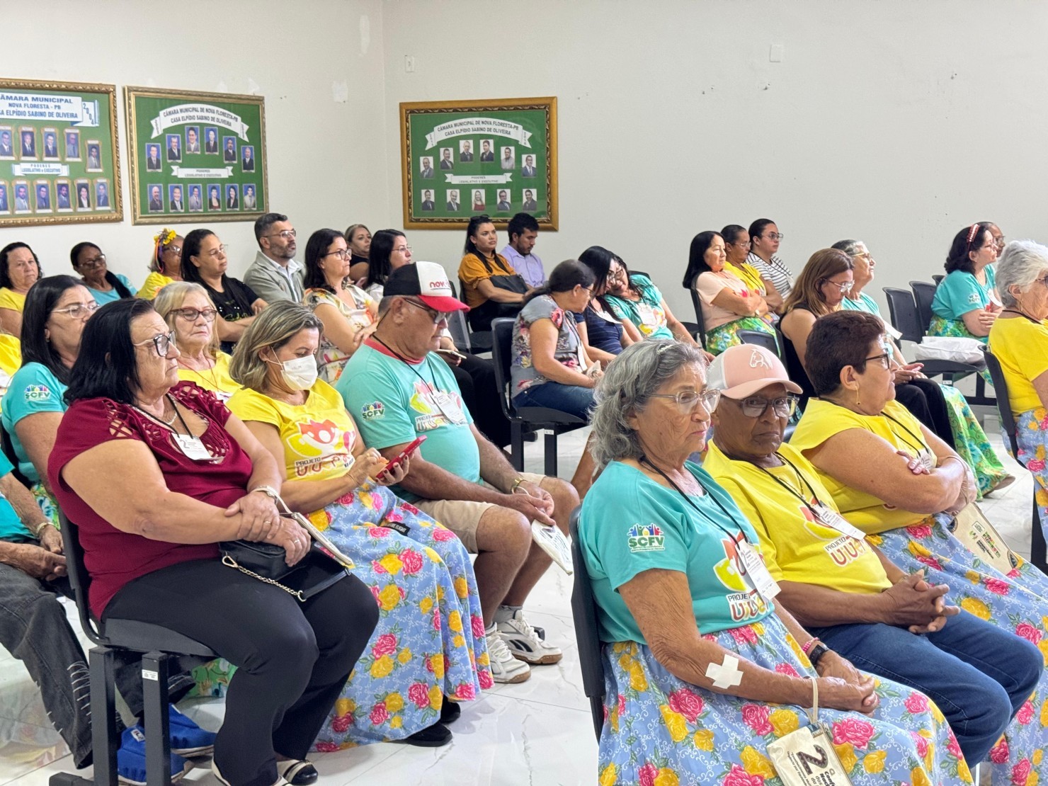 Nova Floresta realiza 2ª Conferência dos Direitos da Pessoa Idosa na Câmara Municipal