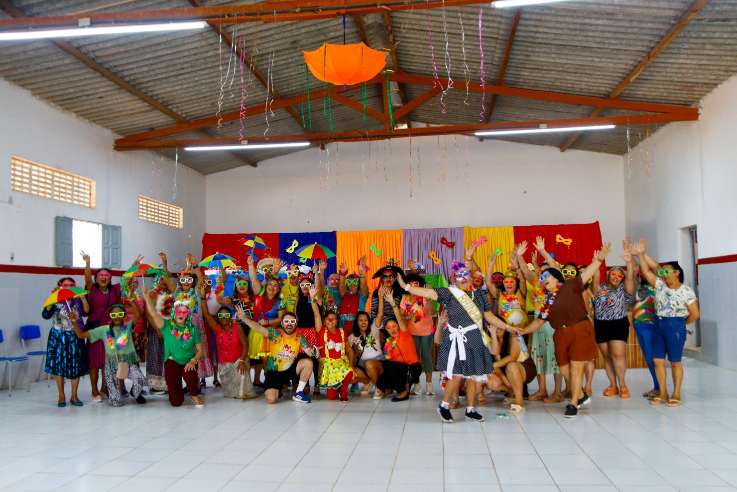 Prefeitura de Nova Floresta realiza Bloco Viver Bem Folia – Carnaval dos Idosos 2026
