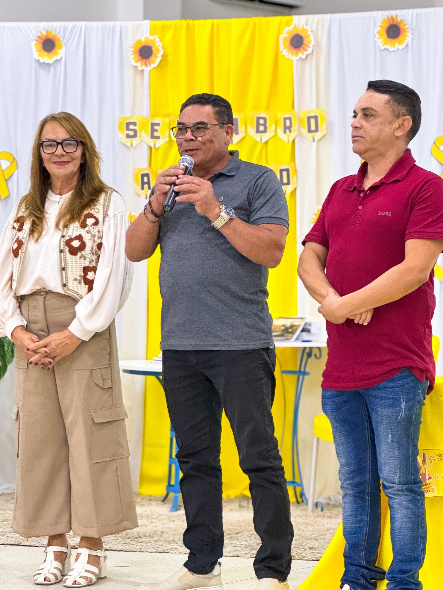 Prefeitura de Nova Floresta realiza palestra sobre saúde mental no Setembro Amarelo