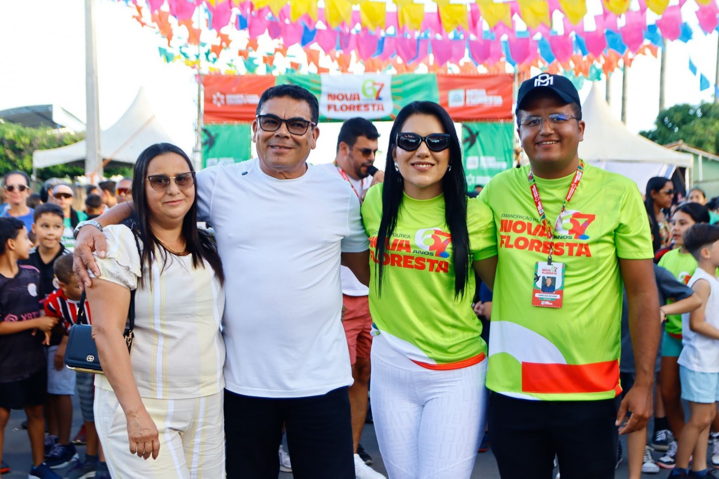 Corrida da Emancipação reúne atletas e movimenta Nova Floresta durante comemoração dos 67 anos do município