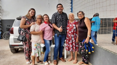 Prefeitura de Nova Floresta realiza vacinação no Forró dos Idosos