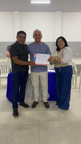 Prefeitura de Nova Floresta realiza entrega de Certificados de Conclusão de Curso Profissionalizante de Recursos Humanos pelo SENAI