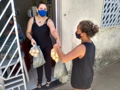 Secretaria de Ação Social realiza entrega de alimentos nesta quarta