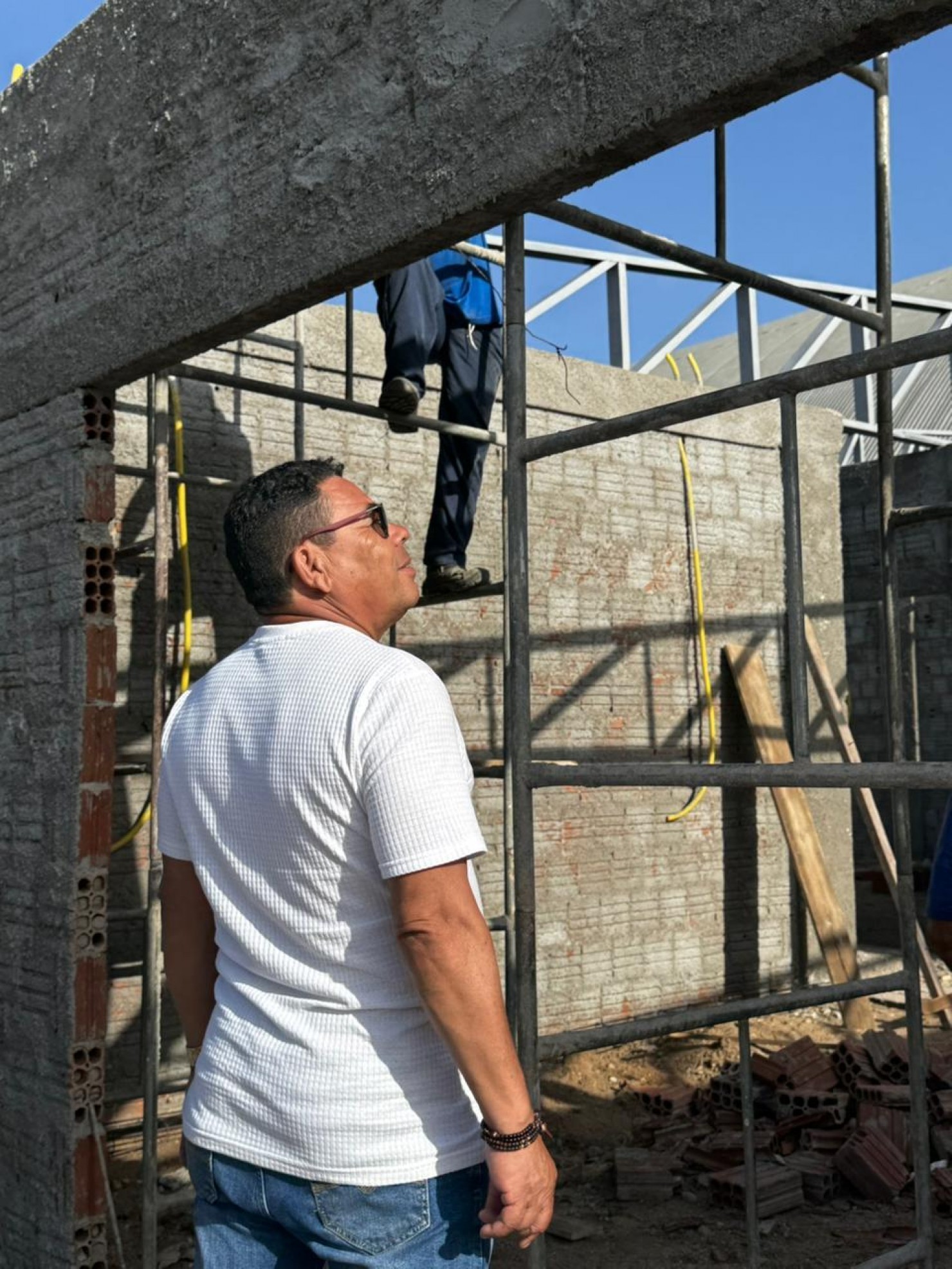 Obra da Escola Senador Rui Carneiro avança com investimento superior a R$ 1 milhão