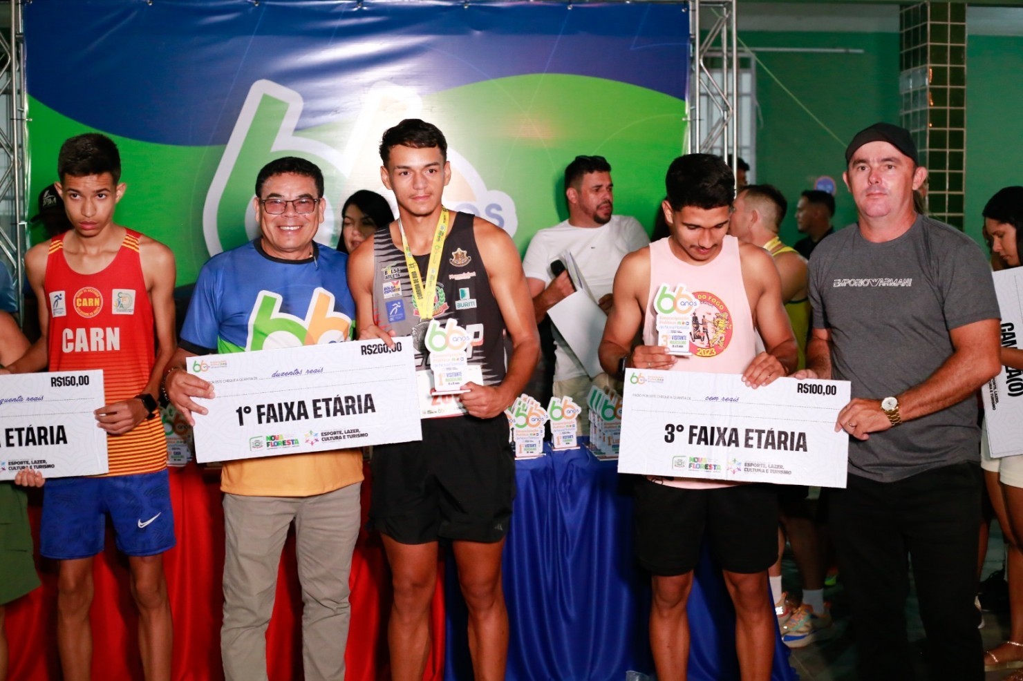 Corrida de Rua marca comemorações pelos 66 anos de Emancipação Política de Nova Floresta