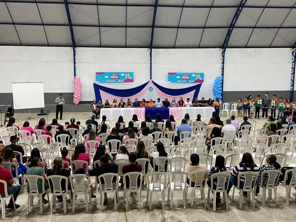 Prefeitura de Nova Floresta realiza abertura da Semana do Bebê.